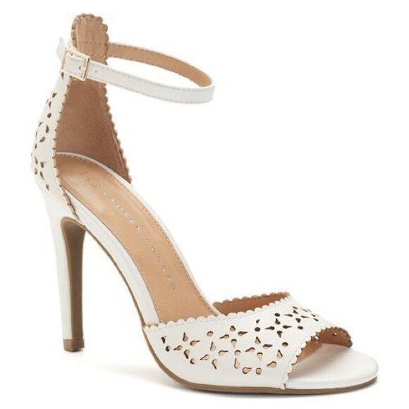 LC Lauren Conrad | NWT Floral Cutout Stiletto Heel - Picture 1 of 9